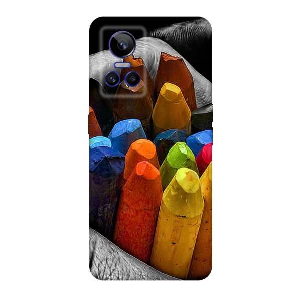 Crayons Beautiful Original Polycarbonate Back Case for Realme GT Neo 3