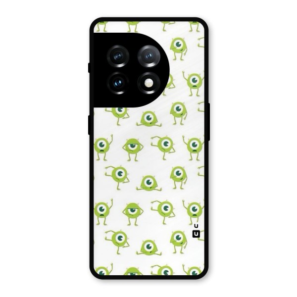 Crazy Green Maniac Metal Back Case for OnePlus 11