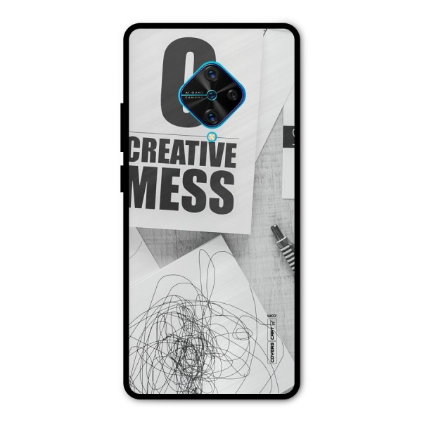 Creative Mess Metal Back Case for Vivo S1 Pro