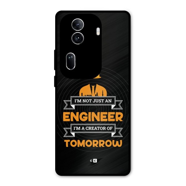 Creator Of Tomorrow Metal Back Case for Oppo Reno11 Pro 5G