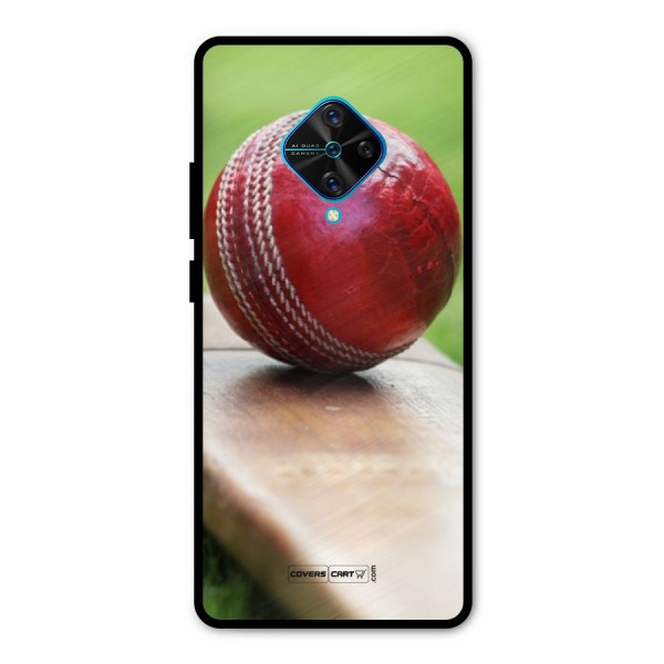 Cricket Bat Ball Metal Back Case for Vivo S1 Pro