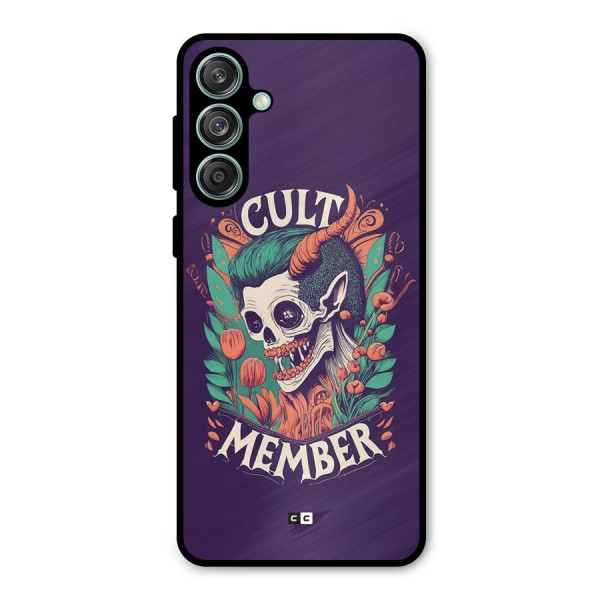 Cult Member Metal Back Case for Galaxy M55 5G