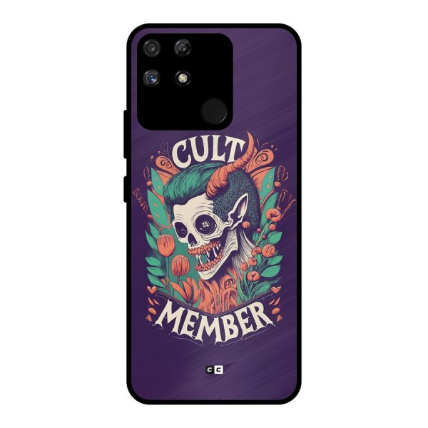 Cult Member Metal Back Case for Realme Narzo 50A
