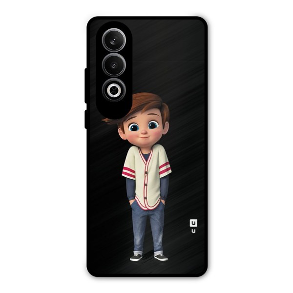 Cute Boy Tim Metal Back Case for OnePlus Nord CE4