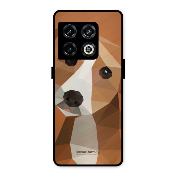 Cute Dog Metal Back Case for OnePlus 10 Pro 5G