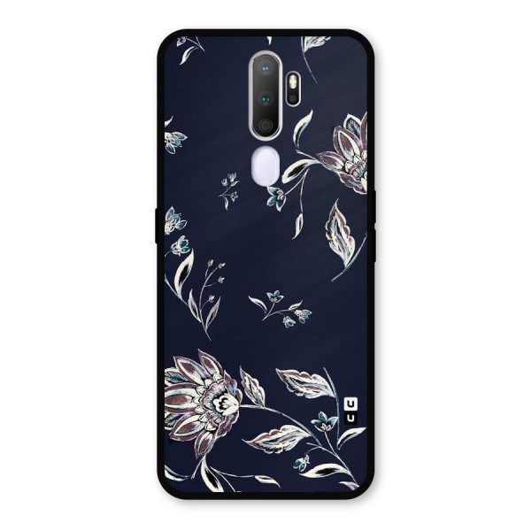 Cute Petals Metal Back Case for Oppo A9 (2020)