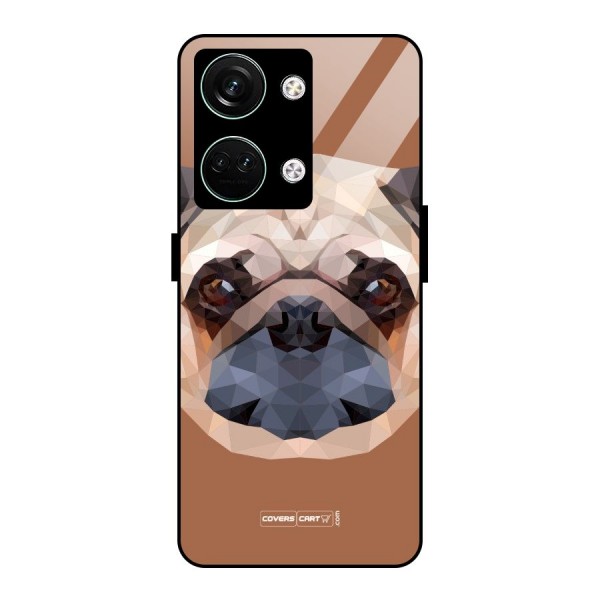 Cute Pug Glass Back Case for Oneplus Nord 3
