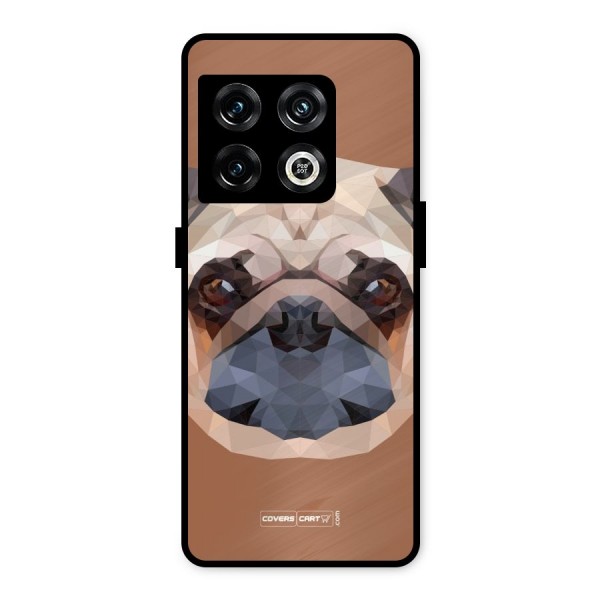 Cute Pug Metal Back Case for OnePlus 10 Pro 5G