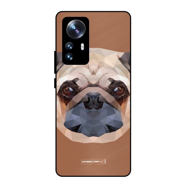 Cute Pug Metal Back Case for Xiaomi 12 Pro