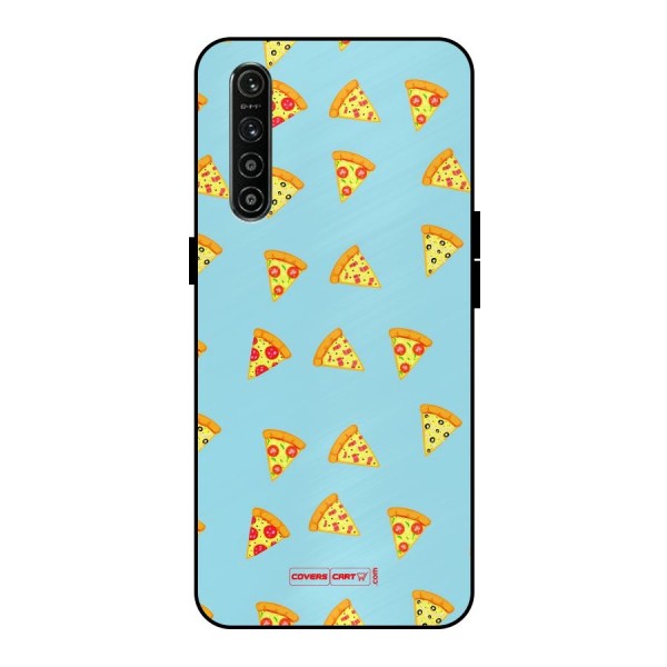 Cute Slices of Pizza Metal Back Case for Realme XT