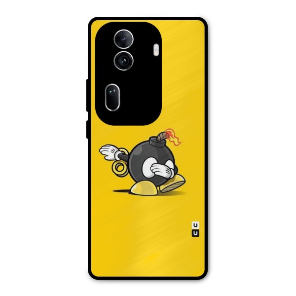 Dab Bomb Metal Back Case for Oppo Reno11 Pro 5G