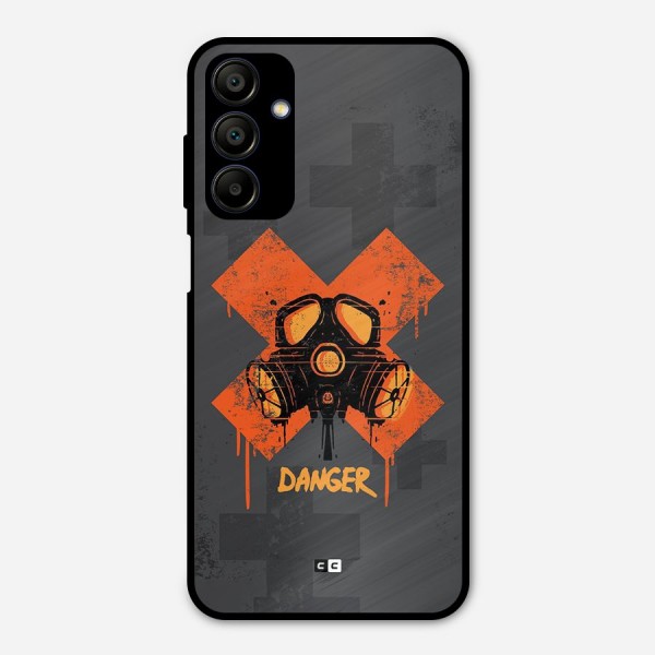 Danger Mask Metal Back Case for Galaxy A15 5G