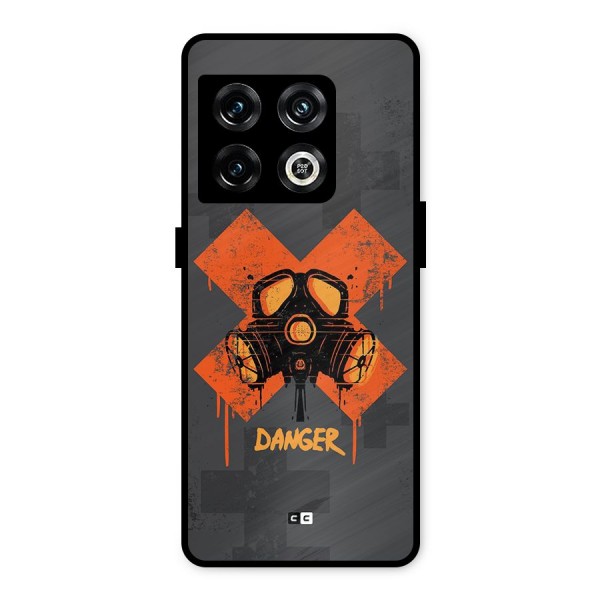Danger Mask Metal Back Case for OnePlus 10 Pro 5G