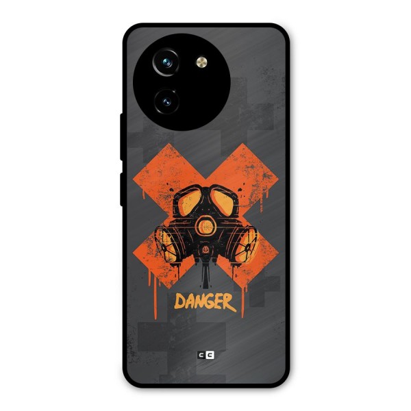 Danger Mask Metal Back Case for Vivo Y200i