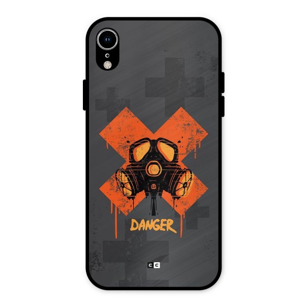 Danger Mask Metal Back Case for iPhone XR