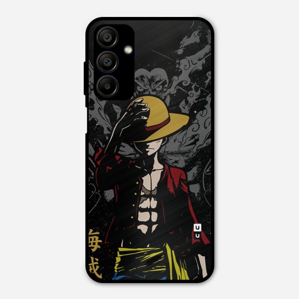 Dark Luffy Art Metal Back Case for Galaxy A15 5G