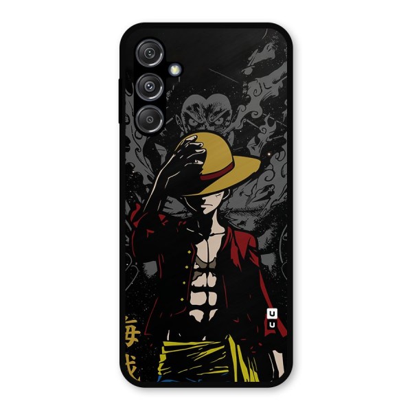 Dark Luffy Art Metal Back Case for Galaxy M34 5G