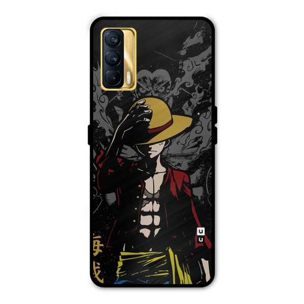 Dark Luffy Art Metal Back Case for Realme X7