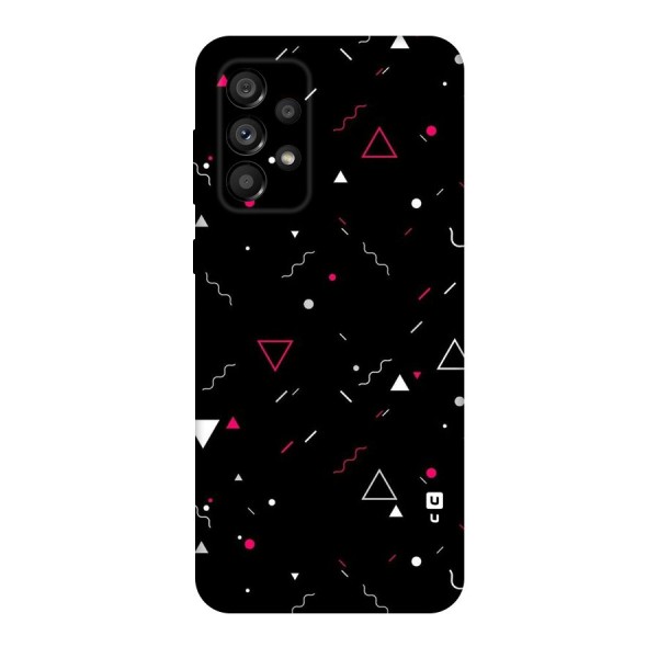 Dark Shapes Design Original Polycarbonate Back Case for Galaxy A73 5G