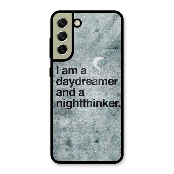 Day Dreamer Night Thinker Metal Back Case for Galaxy S21 FE 5G (2023)