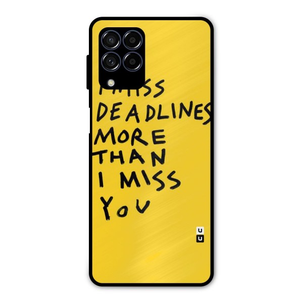 Deadlines Metal Back Case for Galaxy M53 5G