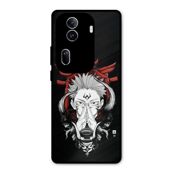 Demon King Sukuna Metal Back Case for Oppo Reno11 Pro 5G
