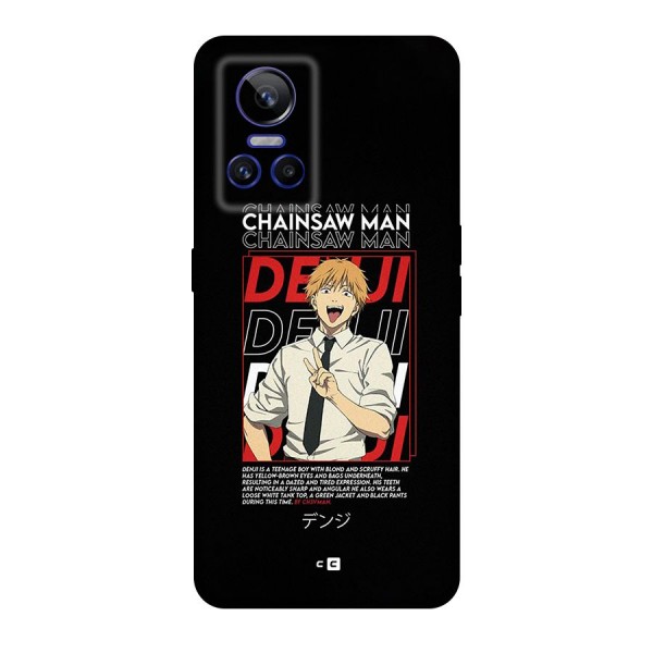 Denji Chainsaw Man Original Polycarbonate Back Case for Realme GT Neo 3
