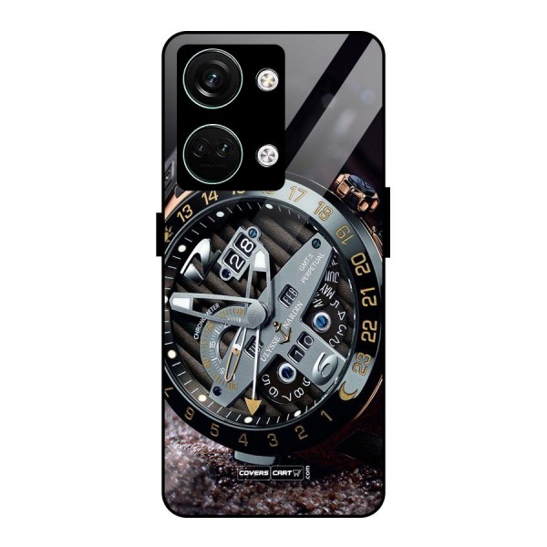 Designer Stylish Watch Glass Back Case for Oneplus Nord 3