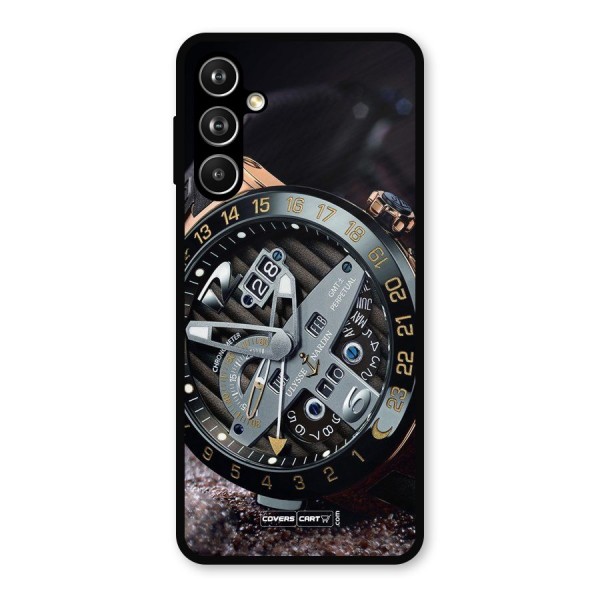 Designer Stylish Watch Metal Back Case for Galaxy F54
