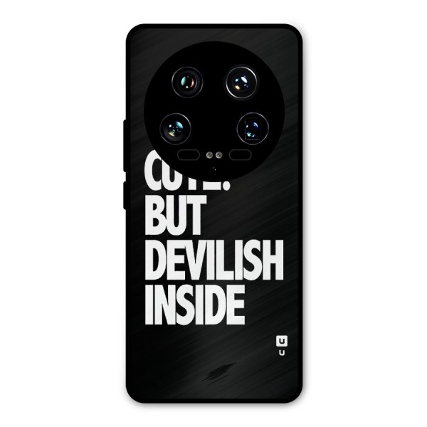Devil Inside Metal Back Case for Xiaomi 14 Ultra