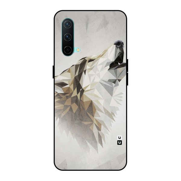 Diamond Wolf Metal Back Case for OnePlus Nord CE 5G