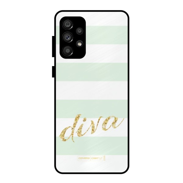 Diva Metal Back Case for Galaxy A73 5G