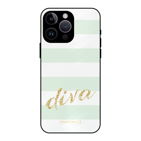 Diva Metal Back Case for iPhone 14 Pro Max