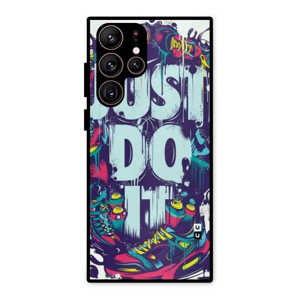 Do It Abstract Metal Back Case for Galaxy S22 Ultra 5G
