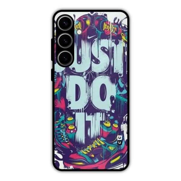 Do It Abstract Metal Back Case for Galaxy S24 Plus
