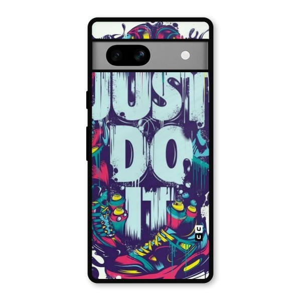Do It Abstract Metal Back Case for Google Pixel 7a