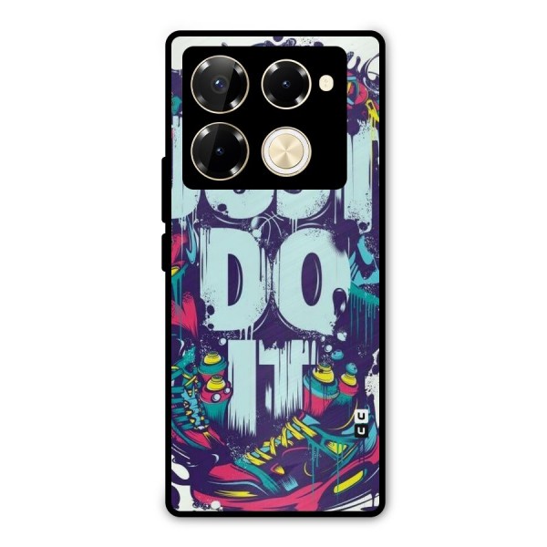 Do It Abstract Metal Back Case for Infinix Note 40 Pro