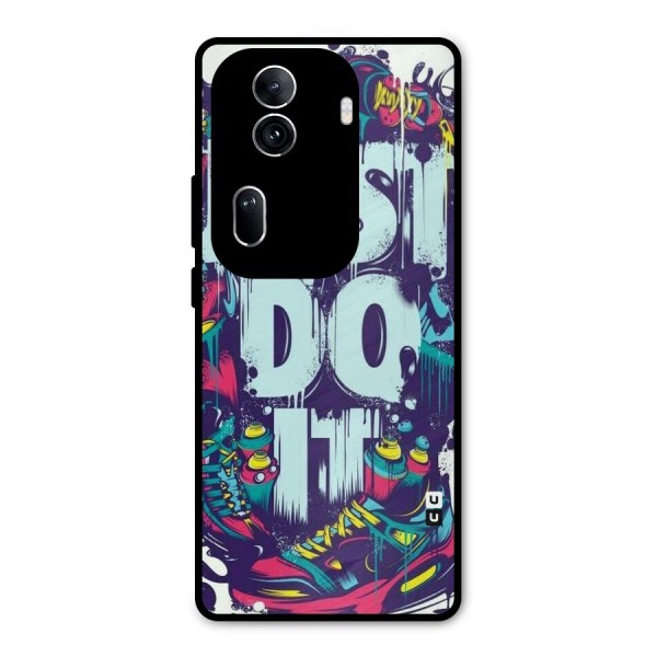Do It Abstract Metal Back Case for Oppo Reno11 Pro 5G