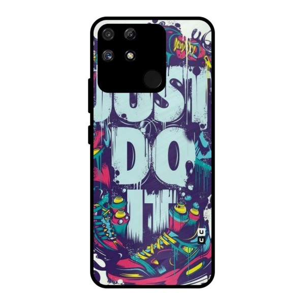 Do It Abstract Metal Back Case for Realme Narzo 50A