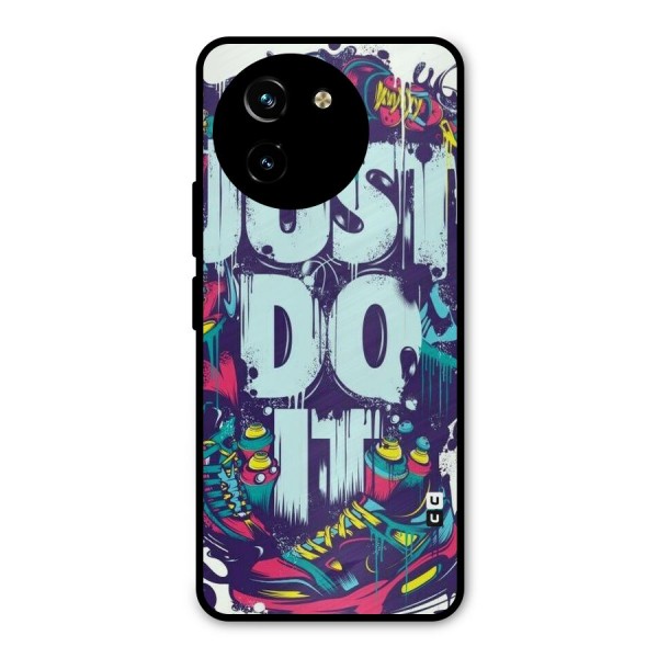 Do It Abstract Metal Back Case for Vivo Y200i