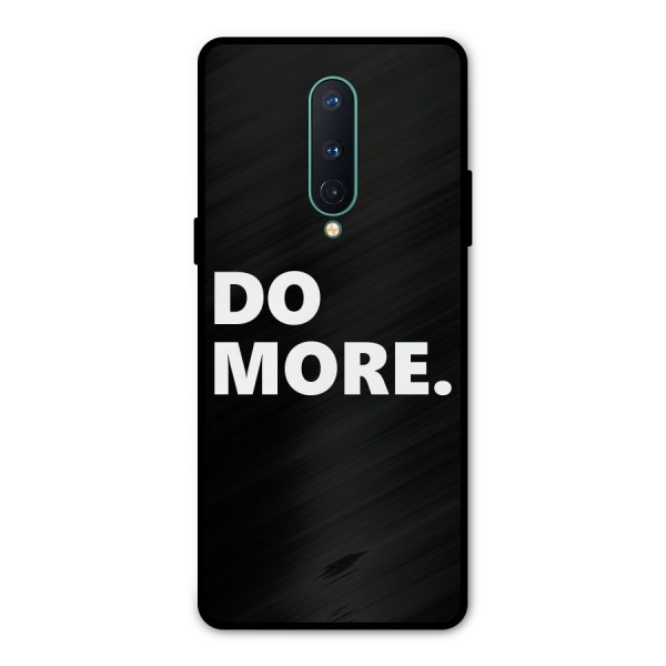Do More Metal Back Case for OnePlus 8
