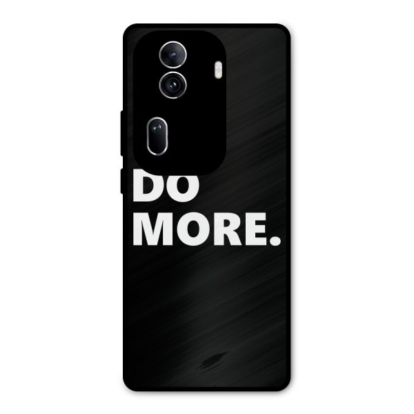 Do More Metal Back Case for Oppo Reno11 Pro 5G