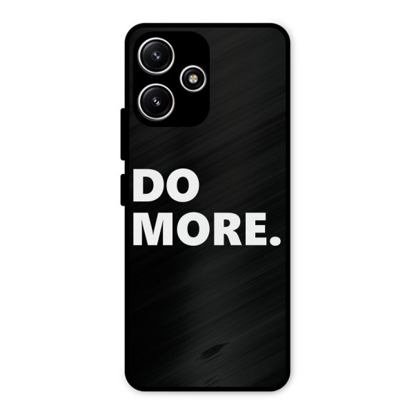 Do More Metal Back Case for Poco M6 Pro