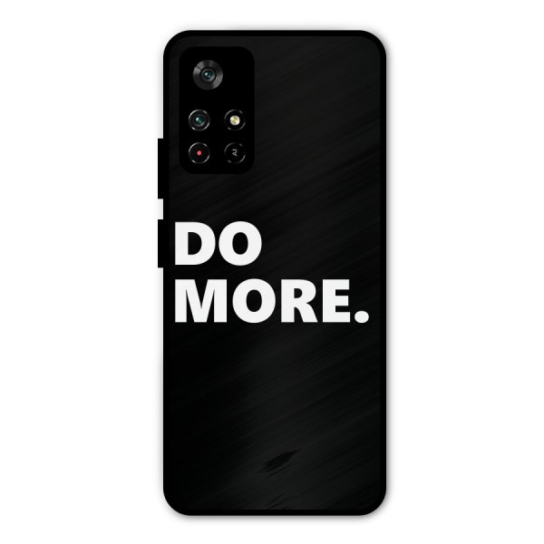 Do More Metal Back Case for Redmi Note 11T 5G