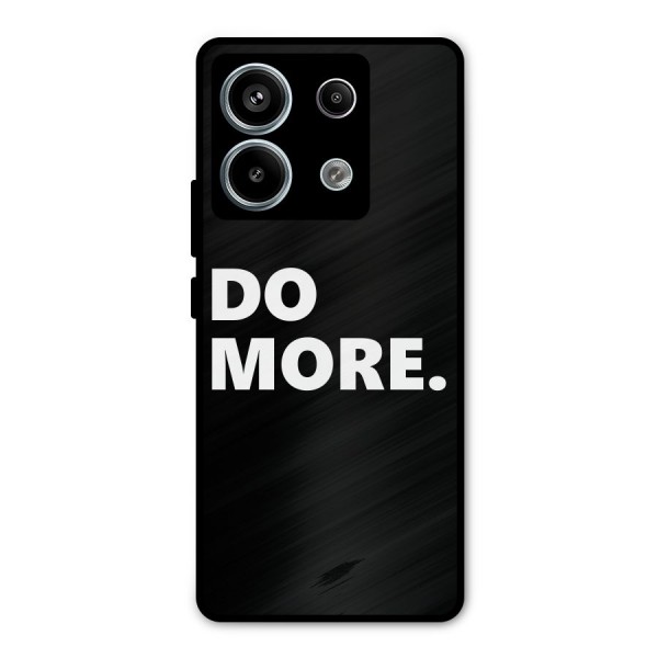 Do More Metal Back Case for Redmi Note 13 Pro 5G