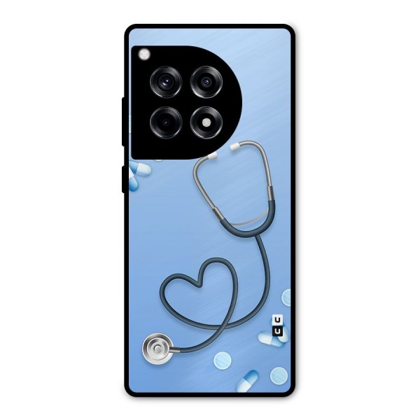 Doctors Stethoscope Metal Back Case for OnePlus 12R