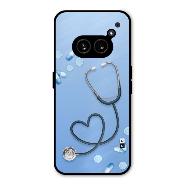 Doctors Stethoscope Metal Back Case for Nothing Phone 2a