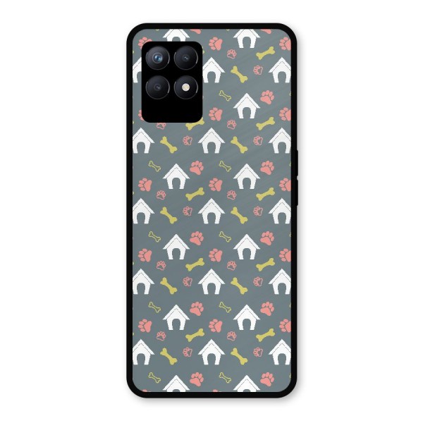 Dog Pattern Metal Back Case for Realme Narzo 50