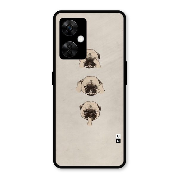 Doggo Moods Metal Back Case for OnePlus Nord CE 3 Lite