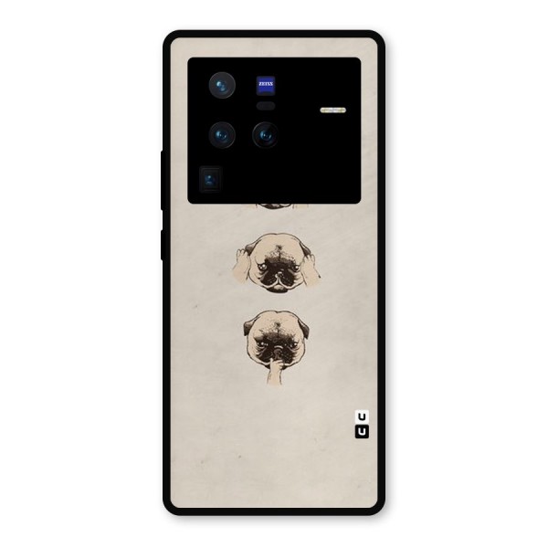 Doggo Moods Metal Back Case for Vivo X80 Pro